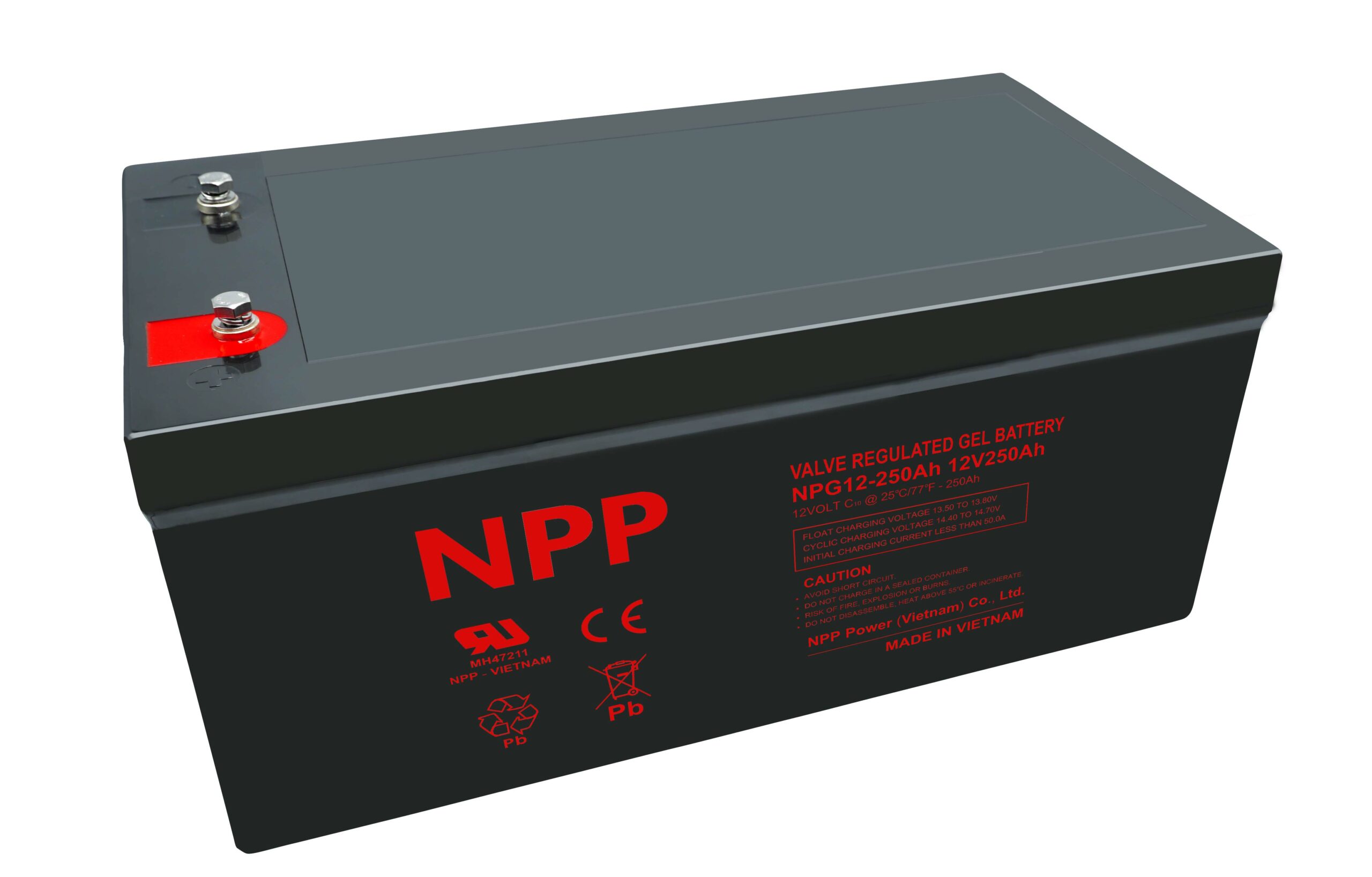 🔥NPP NPG 80AH 12V 80Ah GEL-Batterie GEL-Akku Solarbatterie